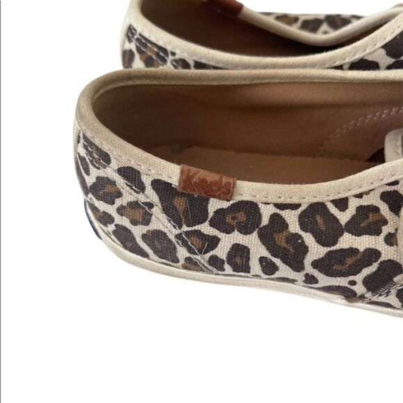 Keds Leopard Lace Up Sneakers Women 5.5 - Picture 5 of 7